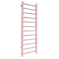 drabinka gimnastyczna klasyczna różowa 230x80 cm