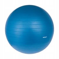 2 x Piłka gimnastyczna rehabilitacyjna 75cm z pompką ręczną, kolor niebiesk