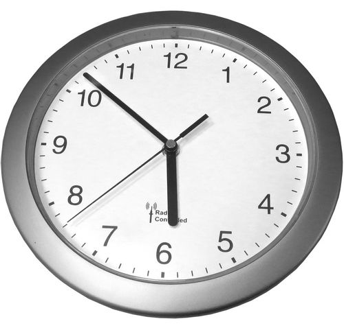 Zegar ścienny sterowany radiowo DCF77 automat 25cm na Arena.pl
