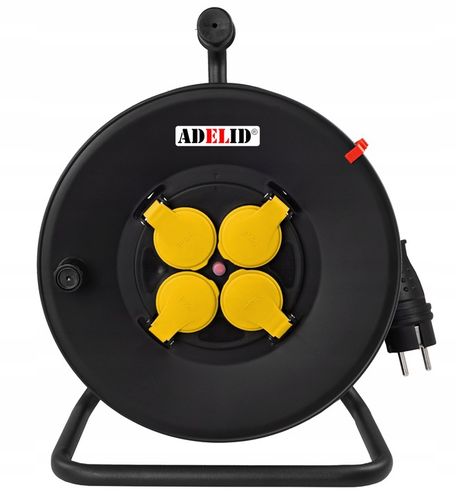 POLSKI PRZEDŁUŻACZ BĘBNOWY NA BĘBNIE 50M 3x2,5 H05VV-F OWY na Arena.pl