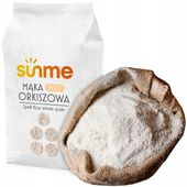 Orkiszowa Mąka Pełnoziarnista Typ 1850 5 kg Graham 5000g Jakość