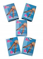 Podkolanówki bezuciskowe z lycrą Tees NATURAL UNI