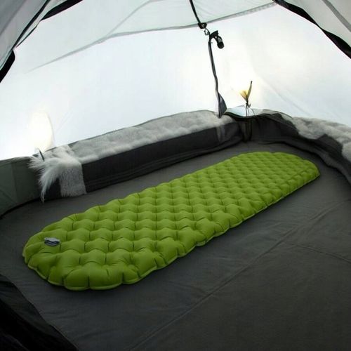 Mata Turystyczna Dmuchany Materac Łóżko Do Spania 200x60 Gruby 10 cm na Arena.pl