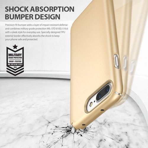 Etui Ringke Slim iPhone 8 Plus / 7 Plus różowe na Arena.pl