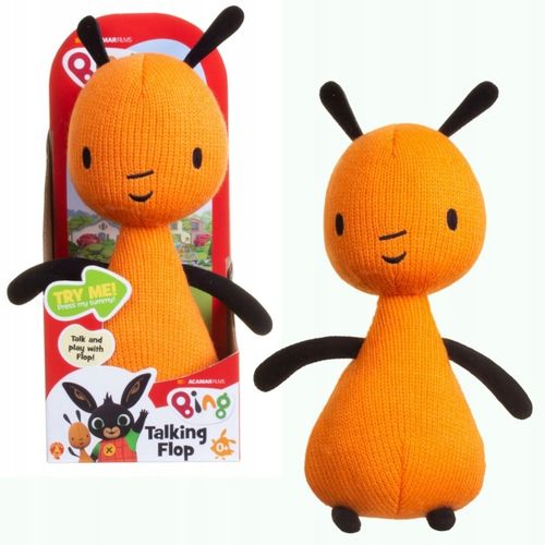 Maskotka MÓWIĄCY FLOP - pluszak 27 cm z serialu BING - mówi po polsku na Arena.pl