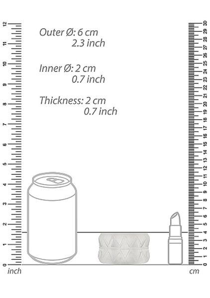 N0. 92 - Reversible Masturbator And Bumper - Transparent zdjęcie 4