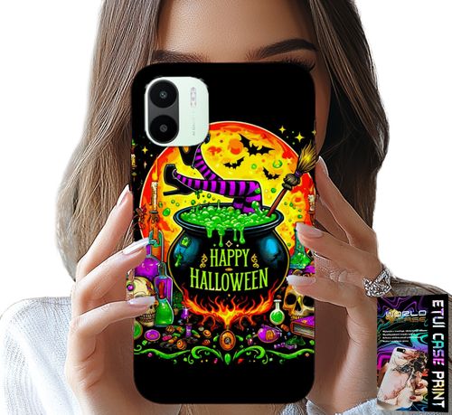 ETUI DO XIAOMI REDMI A2 - WIEDŹMA KOCIOŁEK RÓŻDŻKA HALLOWEEN FOLIA na Arena.pl