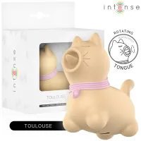 intense puppy model obrotowy masażer punktowy żołty usb