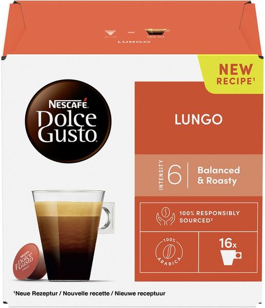 Kapsułki do Dolce Gusto Nescafe Dolce Gusto Lungo 16 szt. zdjęcie 2