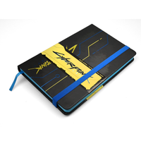 Czarny Samurai | 21 x 13.7 cm | Papier | Zeszyt Notatnik | Cyberpunk 2077