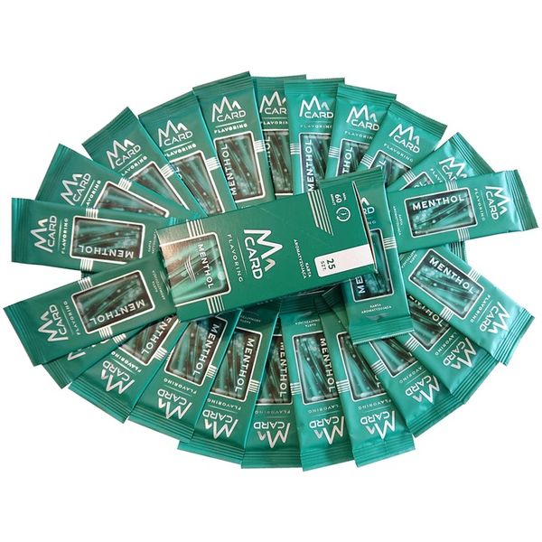 25 x Karta Aromatyzująca Mcard Menthol Strong zdjęcie 1