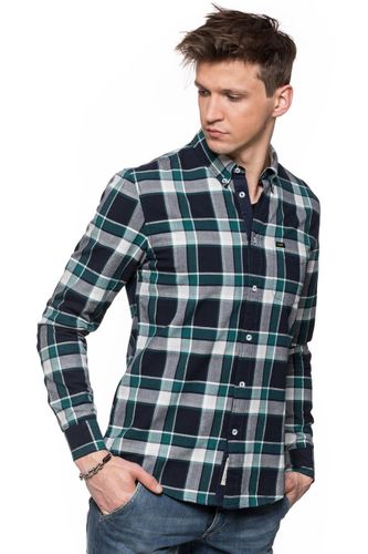 LEE BUTTON DOWN BALSAM GREEN L880DIGDS XL na Arena.pl