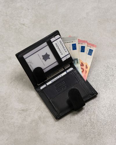 elegancki, skórzany portfel męski na zatrzask - always wild na Arena.pl