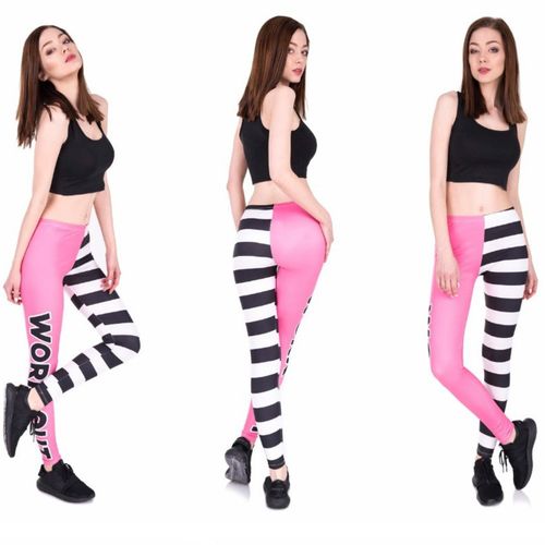 LEGGINSY PINK WORK OUT na Arena.pl