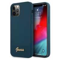 guess guhcp12llslmgbl iphone12 pro max 6,7 niebieski/blue hardcase