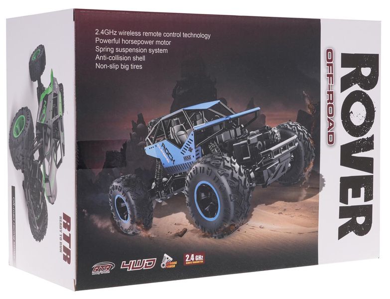 Crawler Rover 1:16 R/C Czarny zdjęcie 2