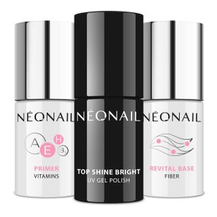 NEONAIL Revital Base Fiber Top Shine Bright Primer Vitamins