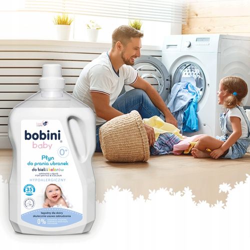Bobini Baby Hipoalergiczny Płyn do Prania dla Dzieci 5l 70 prań na Arena.pl