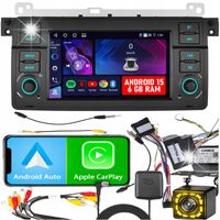 RADIO SAMOCHODOWE do BMW 3 E46 ANDROID GPS WIFI CARPLAY NAWIGACJA RDS 6GB