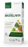 Medica Herbs Bromelaina 60 kapsułek