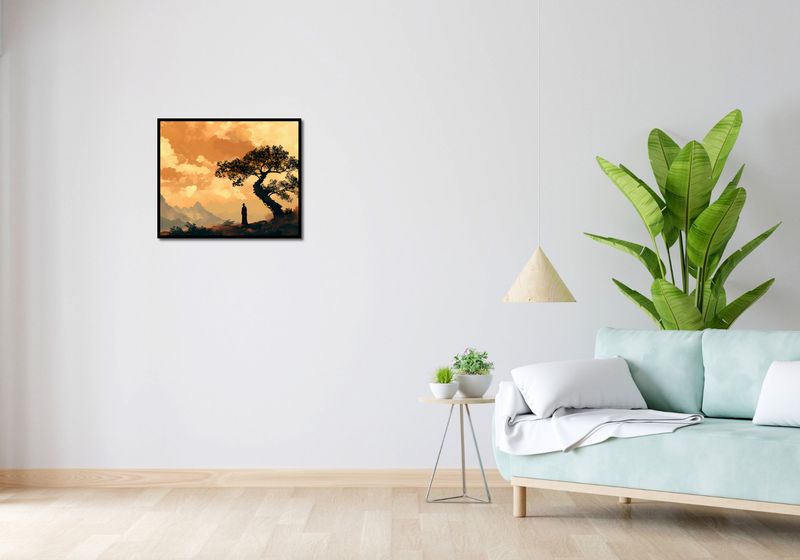 Plakat 60x50cm Zen zdjęcie 4