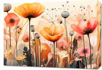 Obraz 70x50cm Taneczne Maki