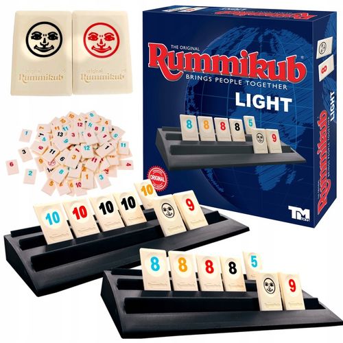 GRA RUMMIKUB LIGHT towarzyska gra logiczna na Arena.pl