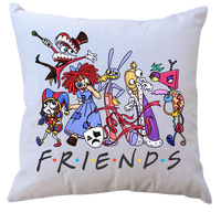 Poduszka z wkładem The Amazing Digital Circus - Niesamowity cyfrowy cyrk