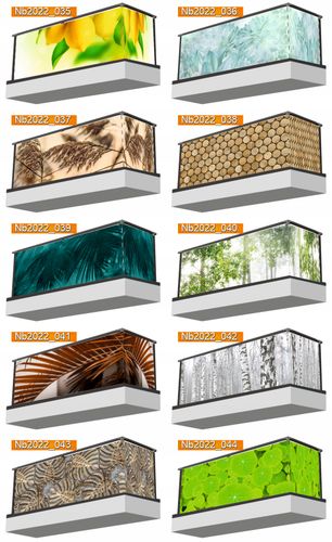 Osłona na balkon LAS WE MGLE brzozy NATURA TANIO na Arena.pl