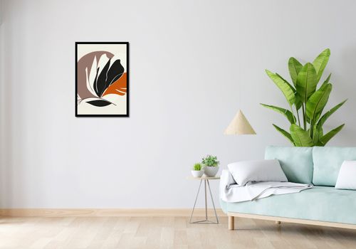 Plakat 50x70cm Elegancja Roślinna na Arena.pl