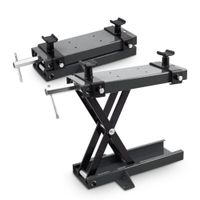 19532 Stabilny podnośnik motocyklowy stojak serwisowy regulowany z uchwytem