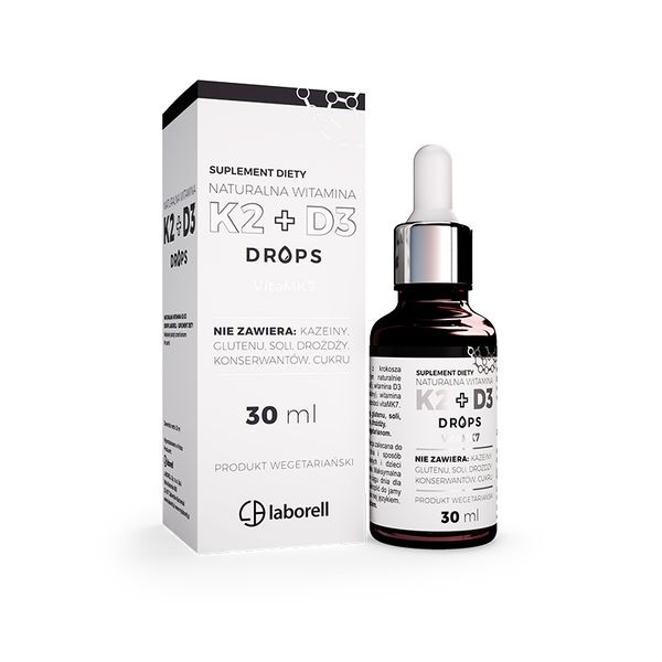 Witamina K2+D3 drops LABORELL zdjęcie 1