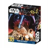 Luksusowe PRIME PUZZLE 3D STAR WARS 300 pcs 46 x 31 cm