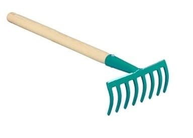 TUCHMET Grabie 8 zębowe z trzonkiem 80 cm zdjęcie 1