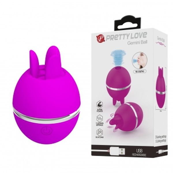 Pretty Love - Gemini Ball, Silicone, Usb Rechargeable zdjęcie 1