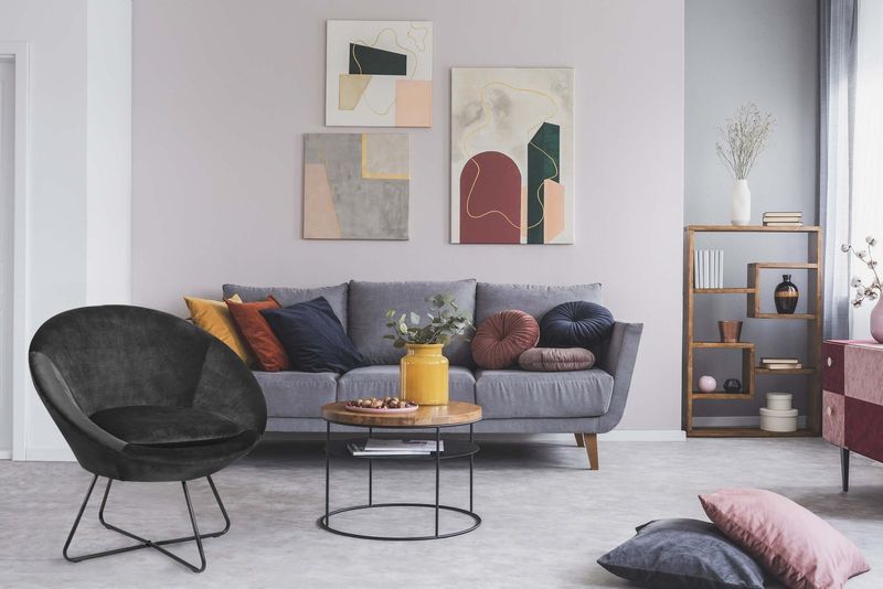 Fotel Center VIC szary tapicerowany zdjęcie 2