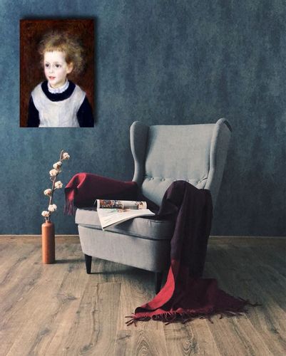 Marguerite Thérèse (Margot) Berard (1874–1956), Auguste Renoir - obraz na płótnie 70x100 cm na Arena.pl