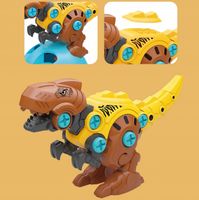 ZESTAW WALIZKA 4 Dinozaury do Skręcania Klocki Dinozaur WKRĘTARKA MATADI