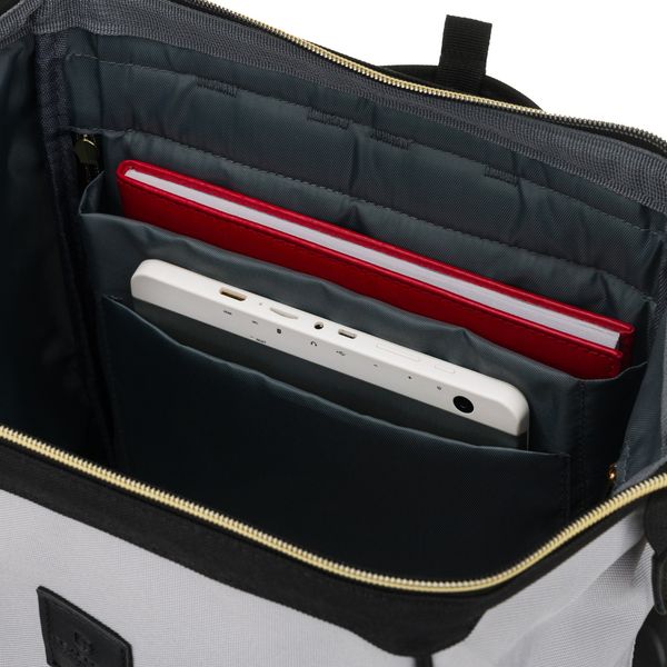 plecak materiałowy ptn alfa-5295 black-gray zdjęcie 7