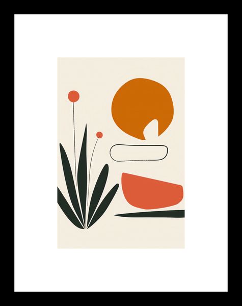 Plakat 20x30cm Abstrakcyjny Zen zdjęcie 3