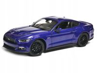 Ford Mustang GT 2015 model Welly 1:24 granatowy
