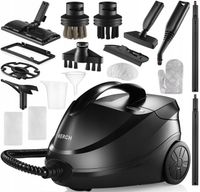 CZYŚCIK WIELOFUNKCYJNY MOP PAROWY MYJKA KERCH PRESTO BLACK 3000W AKCESORIA