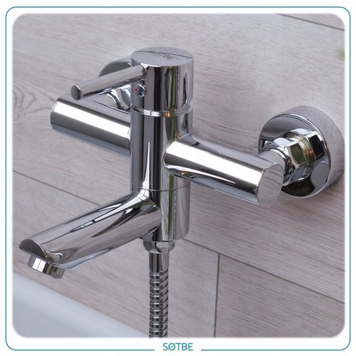 Bateria wannowa z chowaną wylewką Kran do wanny i prysznica składany SOTBE na Arena.pl