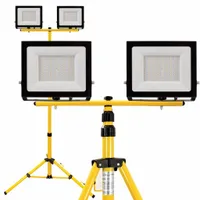 Naświetlacz LED 200W Halogen Statyw Stojak Budowlany Lampa Robocza PREMIUM