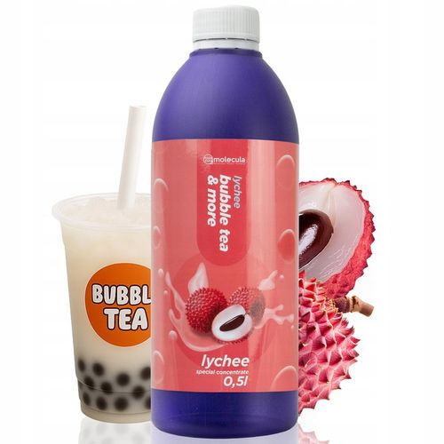 Molecula - SYROP do BUBBLE TEA - 0.5L - SOK KONCENTRAT - LICZI na Arena.pl