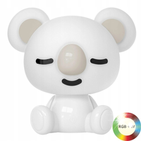 LAMPKA NOCNA DZIECIĘCA POLUX GOLDLUX KOALA LED AKUMULATOR RGB+BIAŁA