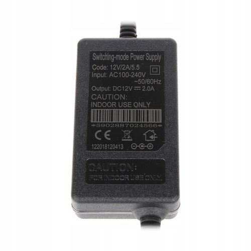 ZASILACZ IMPULSOWY 12V DC 2A 24W 12VDC 2000mA na Arena.pl