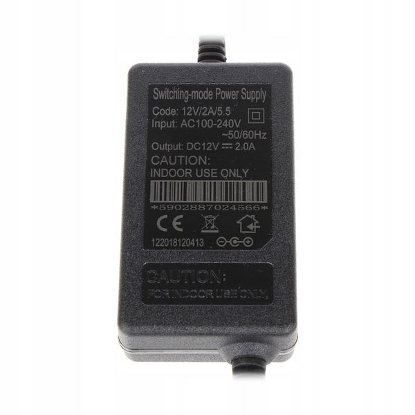 ZASILACZ IMPULSOWY 12V DC 2A 24W 12VDC 2000mA zdjęcie 2