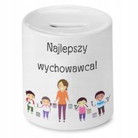 Skarbonka Na Dzień Nauczyciela Wychowawca Z Nadrukiem Ze Zdjęciem