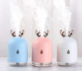 M2 X3/ Przenośny mini nawilżacz powietrza z rogami renifera